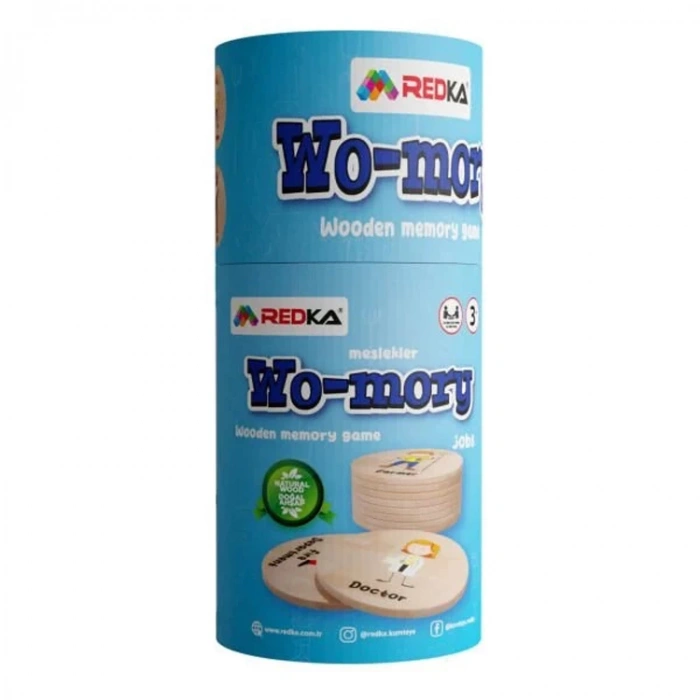 REDKA RD5644 WO-MORY AHŞAP HAFIZA OYUNU