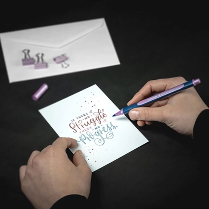 SCHNEIDER - METALİK ROLLERBALL PAINT-IT 050 DAVETİYE KALEMİ 0.4mm  METALİK BAKIR - ML05001102