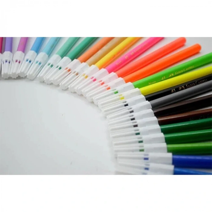 FABER CASTELL KLASİK KEÇELİ KALEM 48Lİ