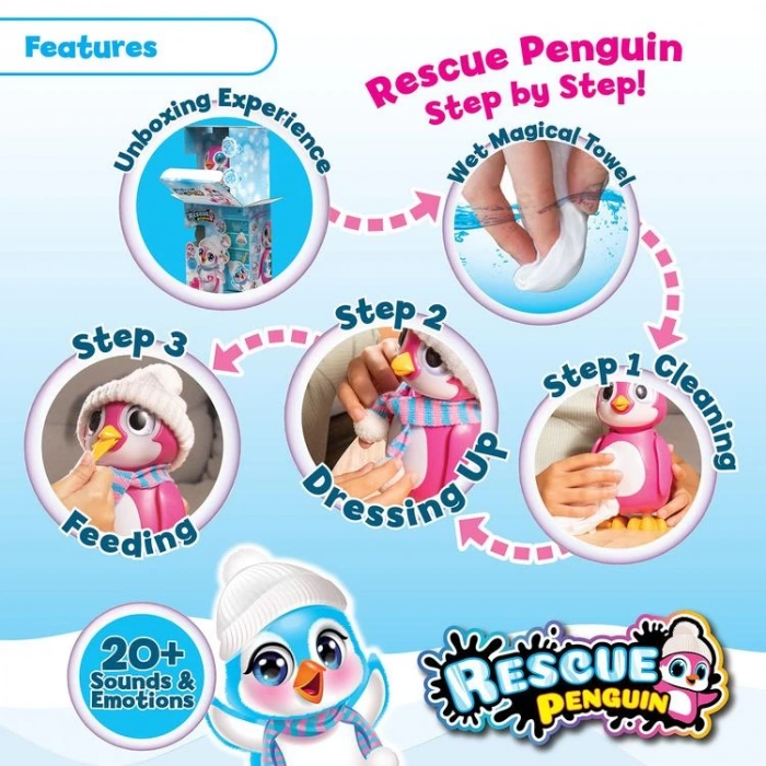 NECOTOYS SILVERLIT 88651 PENGUI PEMBE