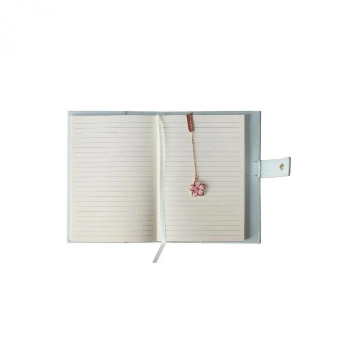 VICTORIAS JOURNALS 1061 KUTULU KİTAP AYRAÇLI 13X18 80gr.192 SYF. ÇİZGİLİ DEFTER YEŞİL