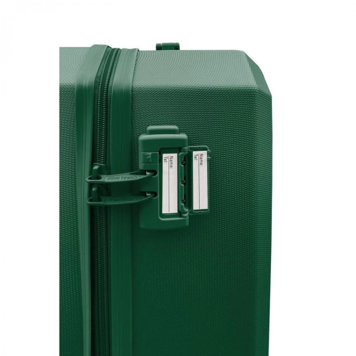 CORAL HIGH 16611 DIAMOND VALİZ KÜÇÜK BOY YEŞİL