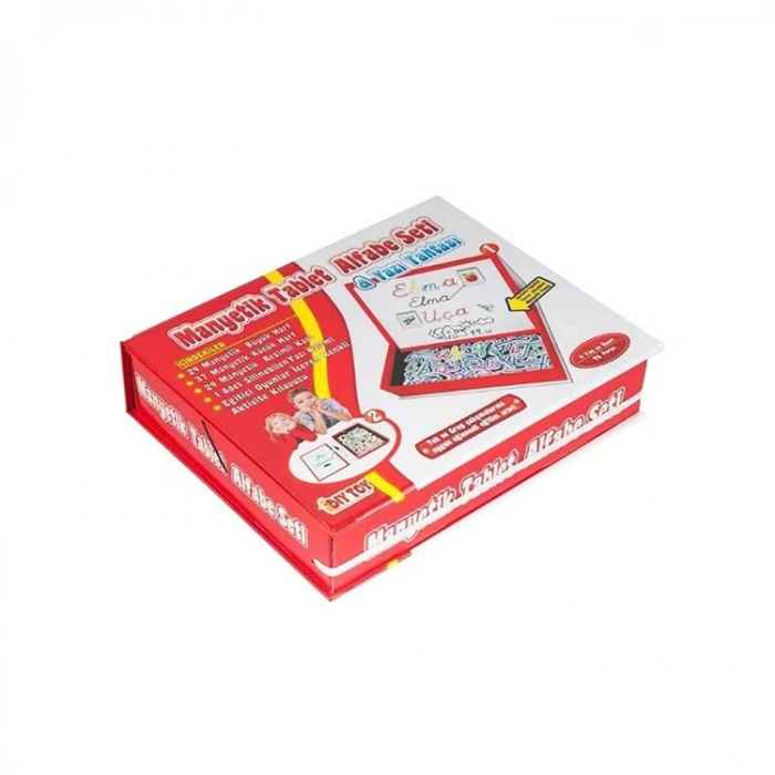 DİYTOY MANYETİK TABLET ALFABE EĞİTİM SETİ VE YAZI TAHTASI 97 PARÇA