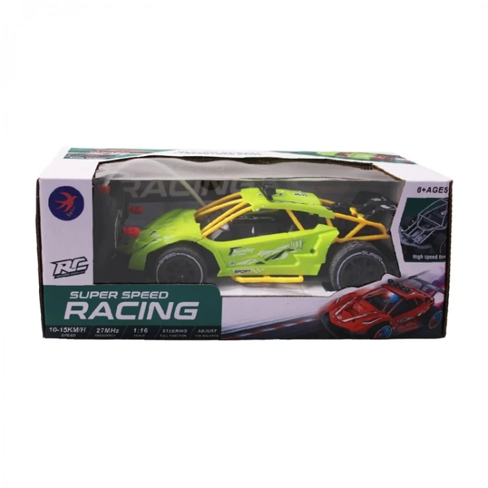 SEHER SEH-CD8308P 1:16 SARJLI UZAKTAN KUMANDALI DUMANLI IŞIKLI ARABA KUTULU