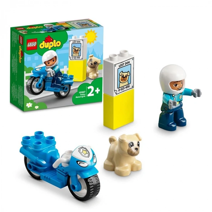LEGO DUPLO 10967 KURTARMA POLİS MOTORSİKLETİ 6379254