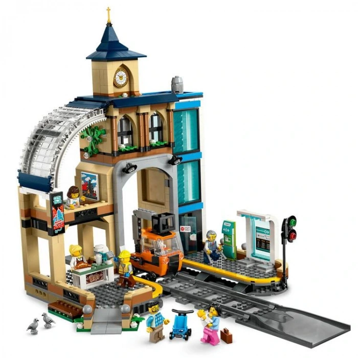 LEGO CITY 60469 CENTRAL TRAIN STATION 752 PARÇA 8+