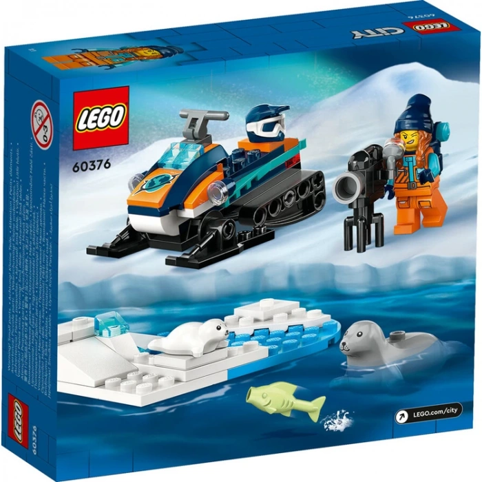LEGO CITY 60376 KUTUP KAŞİFİ MOTORLU KIZAĞI
