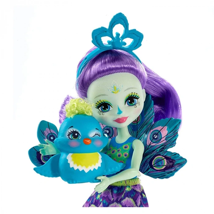 ENCHANTIMALS PATTER PEACOCK & FLAP ANA KARAKTER BEBEKLER MTL-DVH87/FXM74