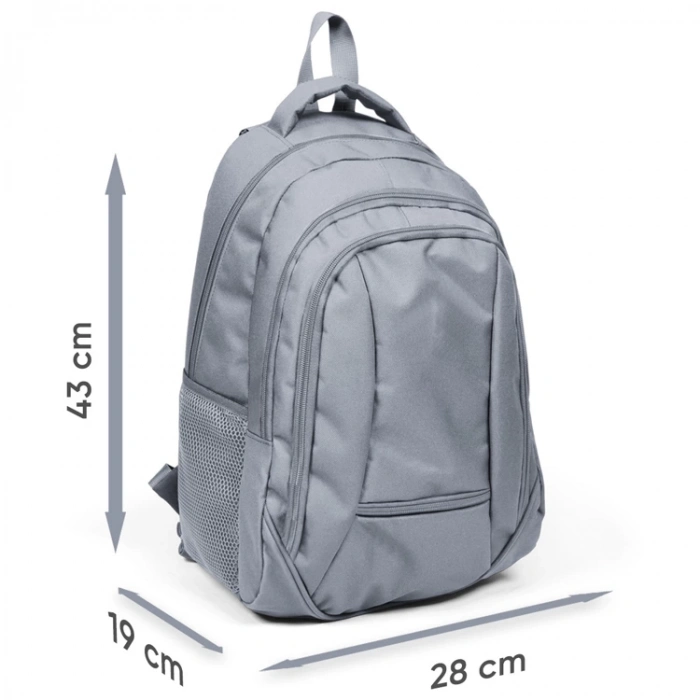 CORAL HIGH 23452 SPORT SİYAH DÖRT BÖLMELİ SIRT ÇANTASI