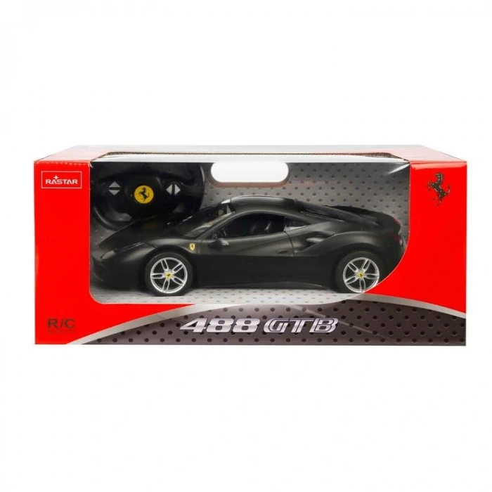 SUNMAN 75600 RASTAR FERRARI 488 GTB SESLİ IŞIKLI PİLLİ UZAKTAN KUMANDALI ARABA 1:14