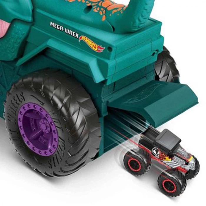 MATTEL GYL13 HOT WHEELS MONSTER TRUCKS ARABA YİYEN MEGA WREX OYUN SETİ