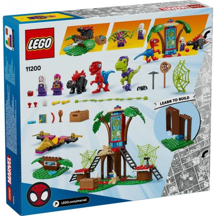 LEGO 11200 MARVEL SPIDEY AĞAÇ EV KARARGAHINDA SPIDEY VE GOBBYNIN RAPTOR SAVAŞI 143 PARÇA 4+