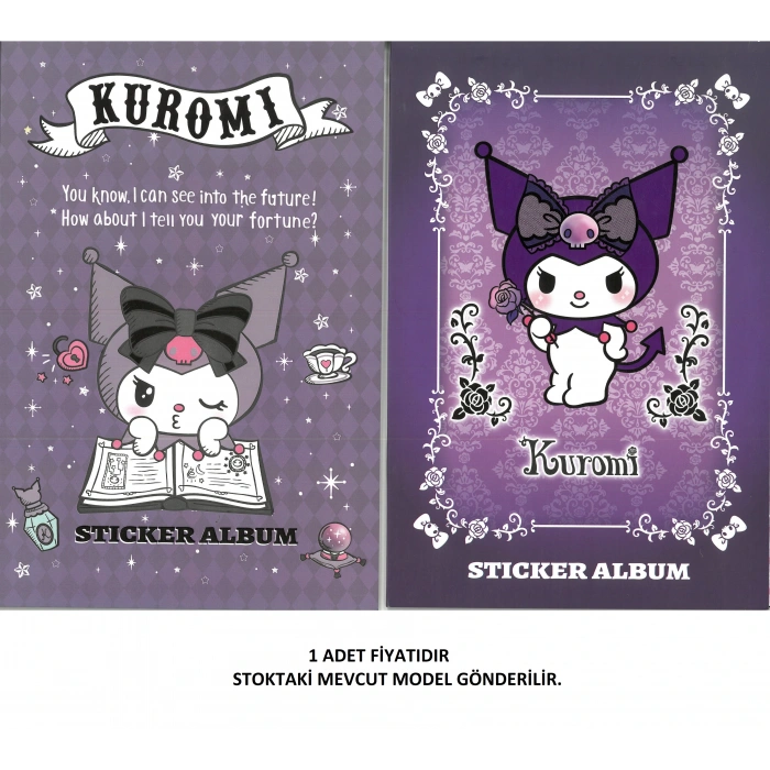 HELLO KITTY & KUROMI FRIENDS STICKER ALBÜMÜ - 15631