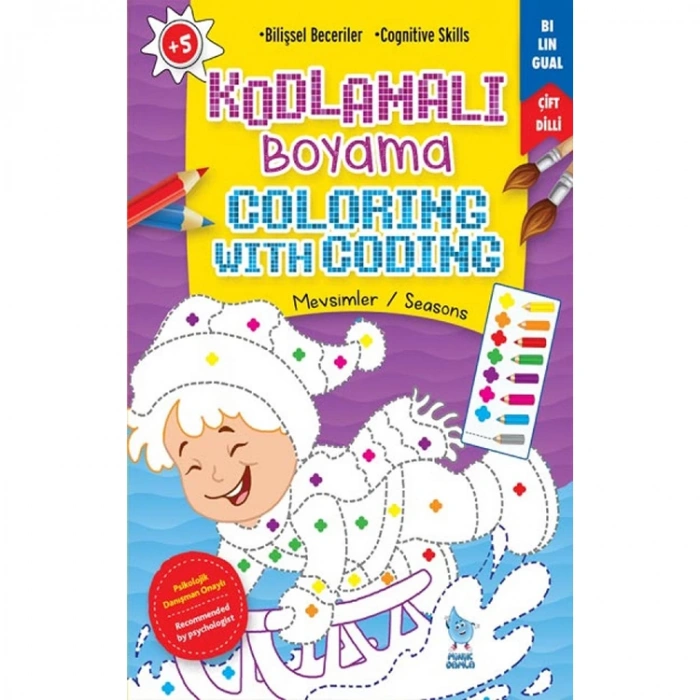 KODLAMALI BOYAMA KİTABI ( 4 KİTAP )