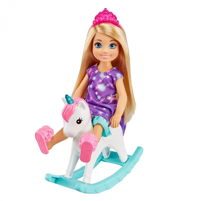 MATTEL GTF48/GTF50 BARBİE DREAMTOPIA CHELSEA VE EĞLENCELİ DÜNYASI OYUN SETİ