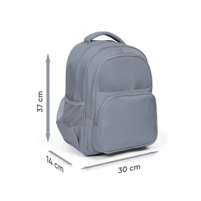 CORAL HIGH 23660 KIDS LACİVERT ASTRONOT DESENLİ ÜÇ BÖLMELİ SIRT ÇANTASI