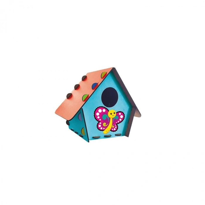 KUMTOYS KM5070 AHŞAP KUŞ EVİ