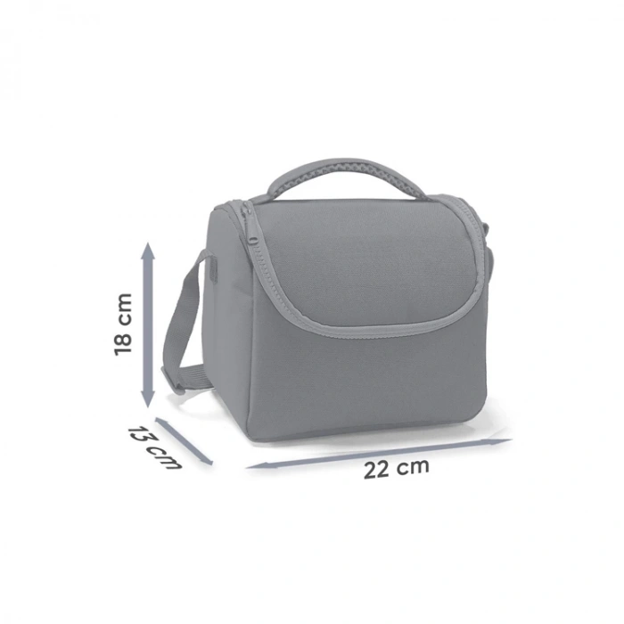 CORAL HIGH 11761 KIDS PEMBE MOR VOLEYBOL DESENLİ THERMO BESLENME ÇANTASI