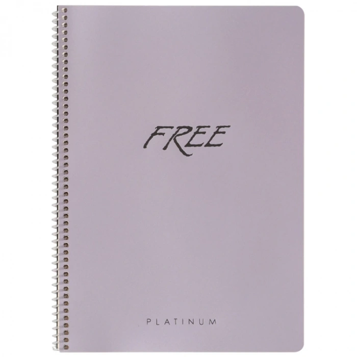 KESKİN FREE PLATİNİUM PP KAPAK DEFTER A4 80 YP. ÇİZGİLİ