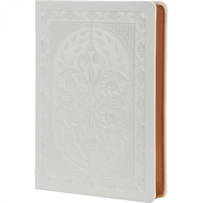 VICTORIAS JOURNALS 123-9106 VINTAGE OLD BOOK 14x20cm 80gr.160YP. ÇİZGİLİ DEFTER BEYAZ