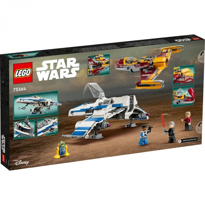 LEGO STAR WARS 75364 NEW REPUBLIC E-WING VS. SHIN HATINİN STARFIGHTERINA KARŞI 1056 PARÇA 9+