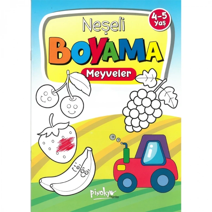 NEŞELİ BOYAMA KİTABIM 4-5 YAŞ 6 KİTAP SET