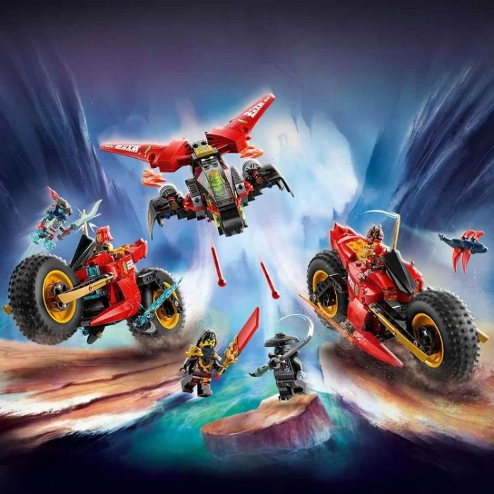 LEGO 71844 NINJAGO 3IN1 NİNJA COMBAT VEHICLE 561 PARÇA 8+