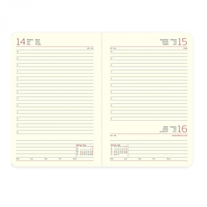 GIPTA 409-AKK 17X24 ATATÜRK GÜNLÜK SPİRALLİ AJANDA