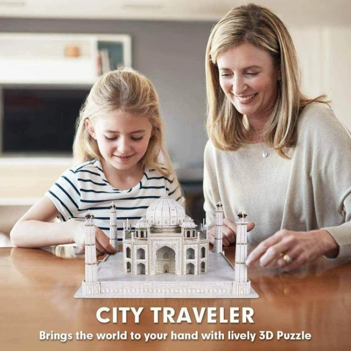 NECOTOYS DS0981H NATIONAL GEOGRAPHIC TAJ MAHAL 3D PUZZLE 87 PARÇA