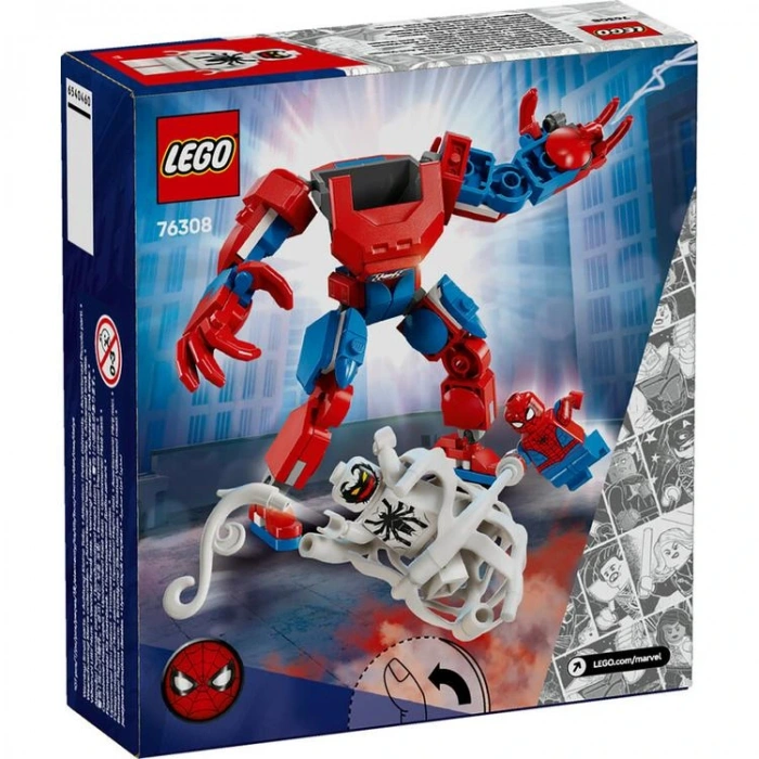 LEGO 76308 MARVEL SPİDER-MAN MECH VS. ANTİ-VENOM 107 PARÇA 6+