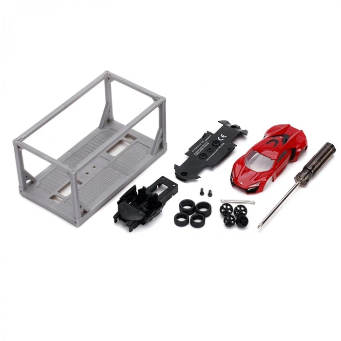 SİMBA JADA 253202006 FAST & FURIOUS 1:55 BUILD COLLECT LYKAN HYPERSPORT TEKLİ ARABA KUTULU