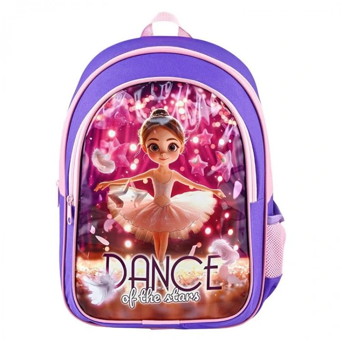 MİKRO MB-714  BESLENMELİ KIZ ÇOCUK OKUL ÇANTASI  ( 1 SET)