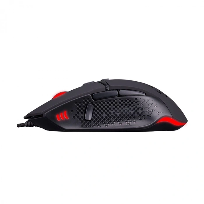 EVEREST RAGE-X1 USB 6.400dpi SİYAH 8 TUŞLU LED IŞIKLI KABLOLU MOUSE