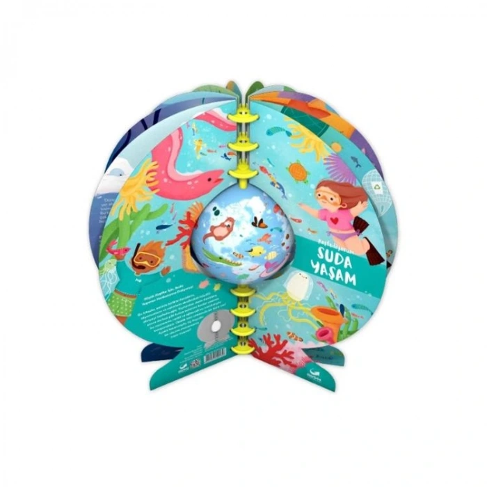 GÜRBÜZ 12013  11 CM KÜRELİ KİTAP -  SUDA YAŞAM