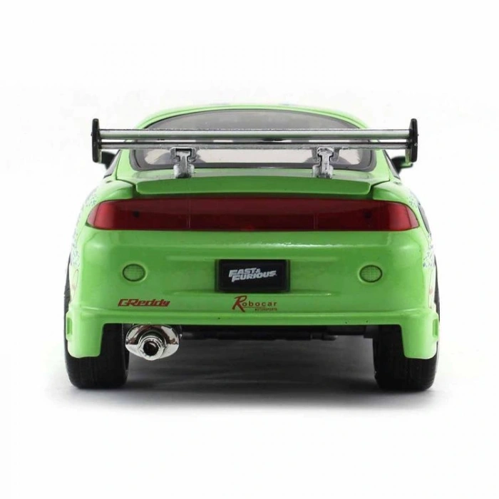 SİMBA JADA 3203007 FAST & FURIOUS 1:23 BRIANS MITSUBISHI ECLIPSE DIE CAST METAL ARABA KUTULU 8+