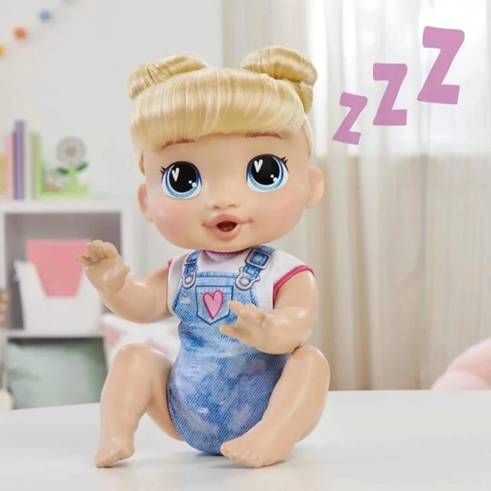 HASBRO F9709 BABY ALIVE EMEKLEYEN SARIŞIN BEBEĞİM