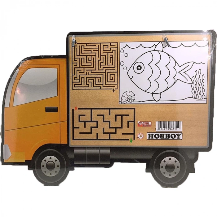 HOBBOY YAZI TAHTASI + SİLGİLİ KALEM