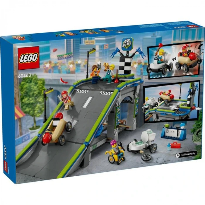 LEGO CITY 60460 SENİN KURALLARIN : YARIŞ ARABASI RAMPA PARÇASI 436 PARÇA 6+