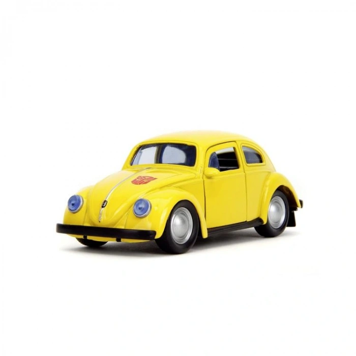 SİMBA JADA 3112012 TRANSFORMERS 1:32 BUBLEBEE VOLKSWAGEN BEETLE DIE CAST METAL ARABA KUTULU 8+