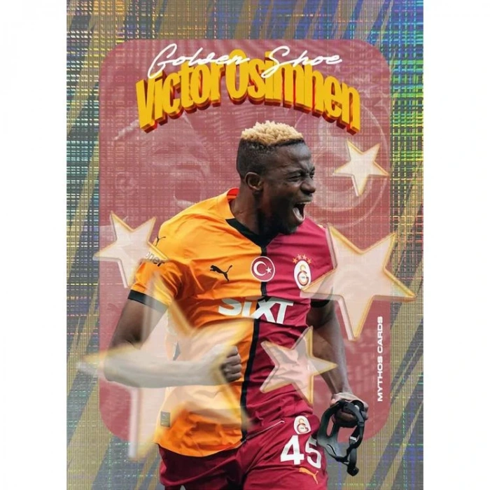 MYTHOS THE CHAMPIONS EDITION GALATASARAY 2024-2025 METAL KUTU FUTBOLCU KARTLARI