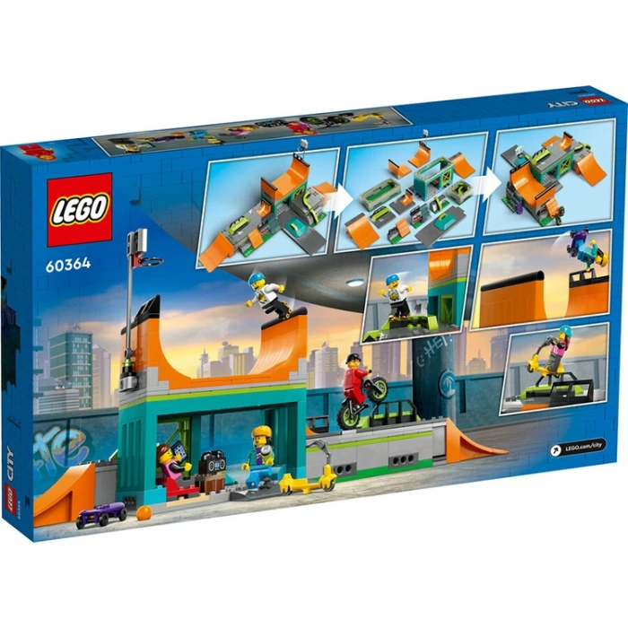 LEGO CITY 60364  SOKAK KAYKAY PARKI 454 PARÇA