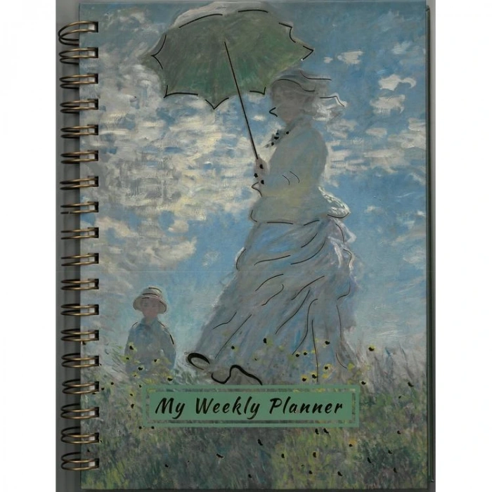 ODAK 17X24 MY WEEKLY PLANNER STICKERLI HAFTALIK TARİHSİZ AJANDA