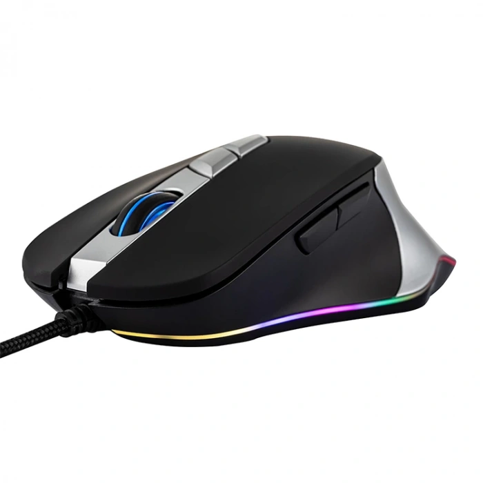 ROWL AVES RGM-04 7200DPI RGB AYDINLATMALI GAMİNG OYUNCU MOUSE SİYAH