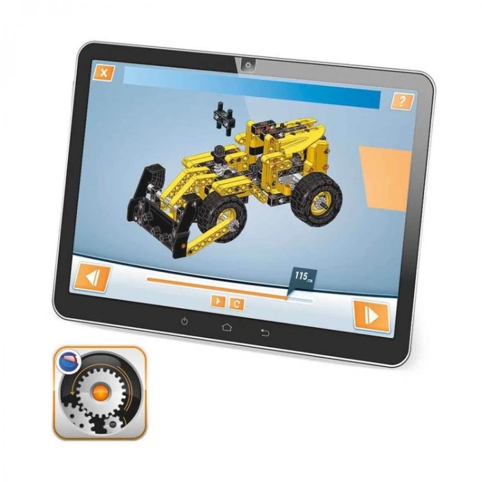 CLEMENTONI 17374TR MEKANİK LABORATUVARI BULDOZER