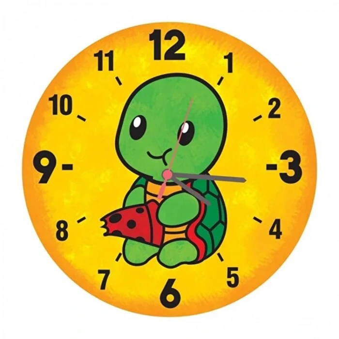 KUMTOYS KM5302 AHŞAP SAAT BOYAMA SETİ