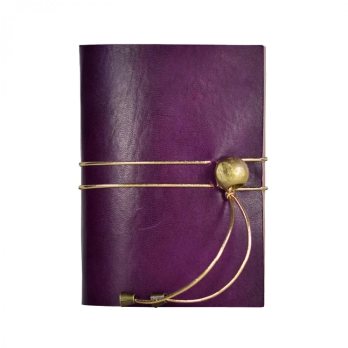 DEFFTER KRAFTON DERİ DEFTER / BONCUKLU