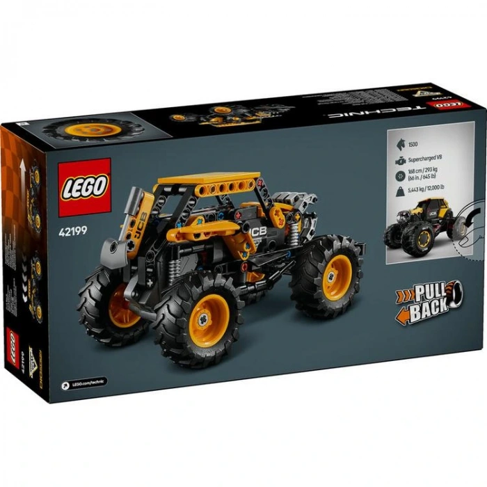 LEGO TECHNIC 42199 MONSTER JAM DIGATRON ÇEK BIRAK 218 PARÇA 7+