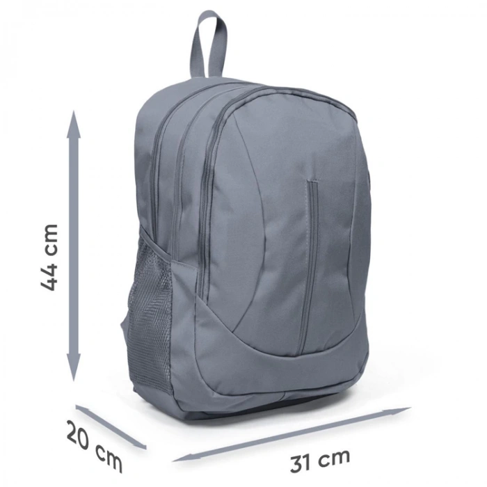 CORAL HIGH 23448 CİVİT LACİVERT USB + AUX SOKETLİ DÖRT BÖLMELİ SIRT ÇANTASI