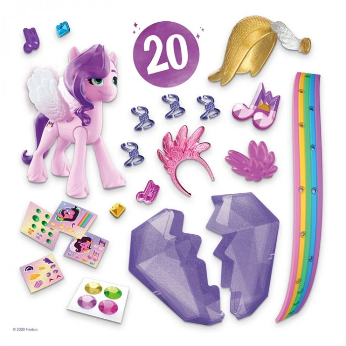 MY LITTLE PONY F2453/F1785 YENİ BİR NESİL KRİSTAL MACERA PONY FİGÜR PRINCESS PETALS