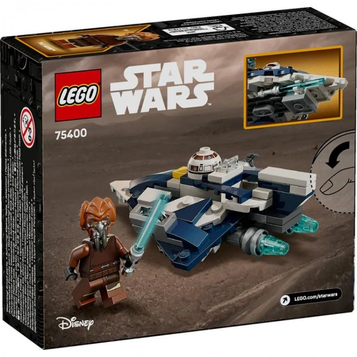 LEGO STAR WARS 75400 PLO KOONS JEDI STARFIGHTER MICROFIGHTER 89 PARÇA 6+